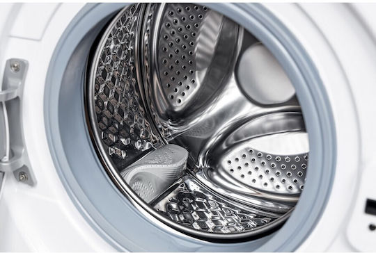 Midea Washing Machine 7kg with Steam Technology 1200 Rounds Power Mix MF110W70B/W-GR