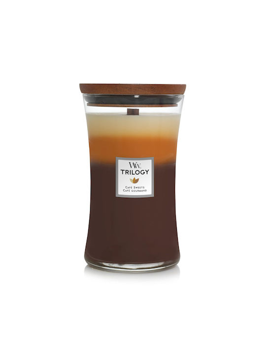 Candle Light Aromatic Soy Candle in Brown Jar 609.5g