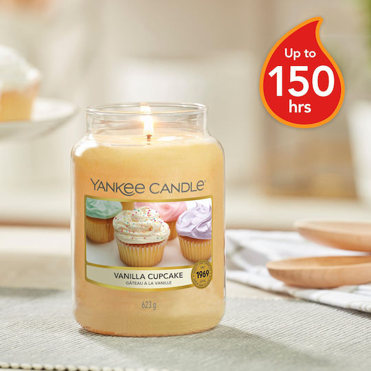 Yankee Candle Αρωματικό Κερί Signature σε Βάζο με Άρωμα Vanilla Cupcake 623gr