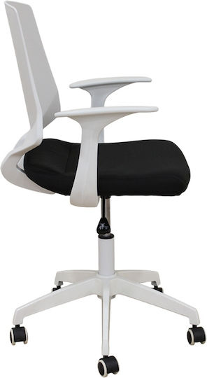 Zita Plus A1150-W Офис Стол Бял / Черен