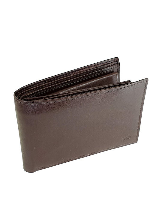 Мъжки Портфейл с RFID Кафяв