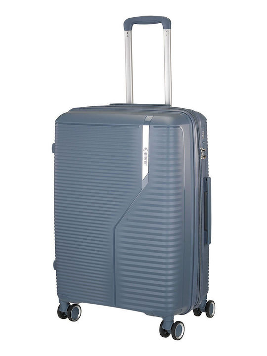 Σετ Βαλίτσες Xplorer 172 Γκρι 3τμχ Πολυπροπυλένιο Tsa & Επέκταση Γκρι