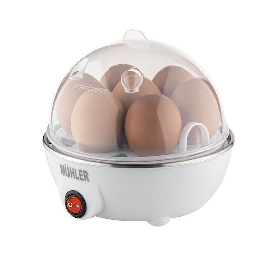 Muhler Egg Cooker 7 Positions 350W White