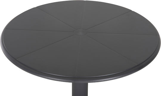 Tisch Bar für kleine Außenbereiche Stabil Gray 60x60x106cm