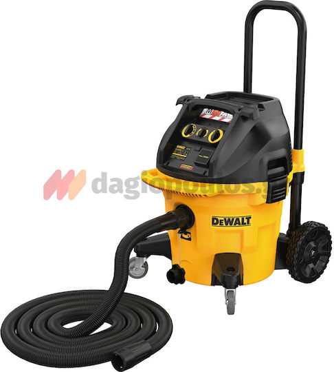 DEWALT Σκούπα Υγρών / Στερεών 1400W με Πλαστικό Κάδο 38lt