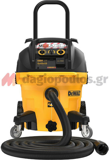 DEWALT Σκούπα Υγρών / Στερεών 1400W με Πλαστικό Κάδο 38lt