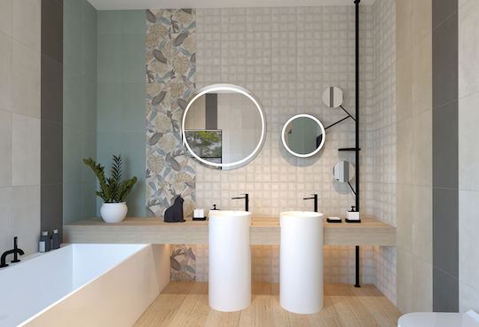 Hatz Floor / Wall Interior Matte Ceramic Tile 60x30cm Multicolour