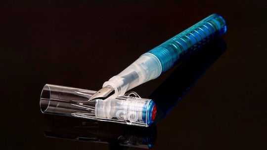 Twsbi Go Spring Load Mechanism Peniță de Caligrafie Broad cu Roșu Cerneală