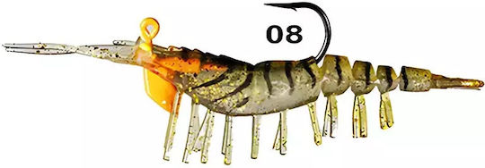 Ryuji Ayu Shrimp – Silicone Shrimp 7.5cm Jighead 7.2g 4 Colours #9