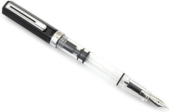 Twsbi Piston Filling Πένα Καλλιγραφίας Extra Fine με Μαύρο Μελάνι