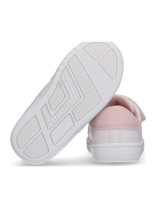 Kinder Sneakers mit Klettverschluss Ecru