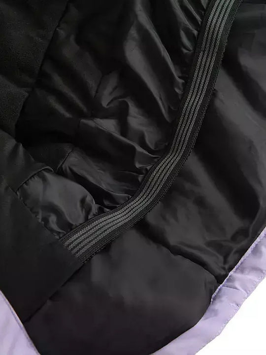 Kinder Freizeitjacke mit Kapuze Purple