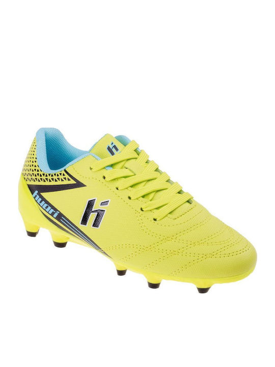 Octubri Kids Molded Soccer Shoes Yellow