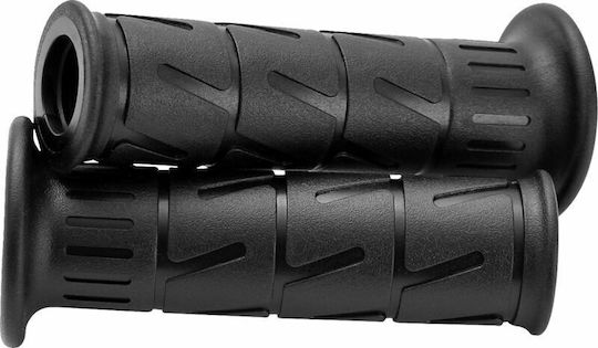Domino Mânere Ghidon 22mm Lungime 11,5cm Flanșă Kawasaki No Waffle Universal Mediu 6754.82.40.06-0 Negre
