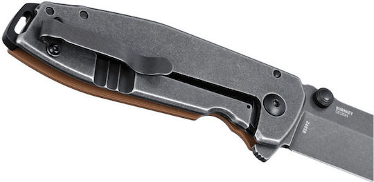Columbia River Knives Squid Xm Σουγιάς Επιβίωσης Αυτόματος Καφέ
