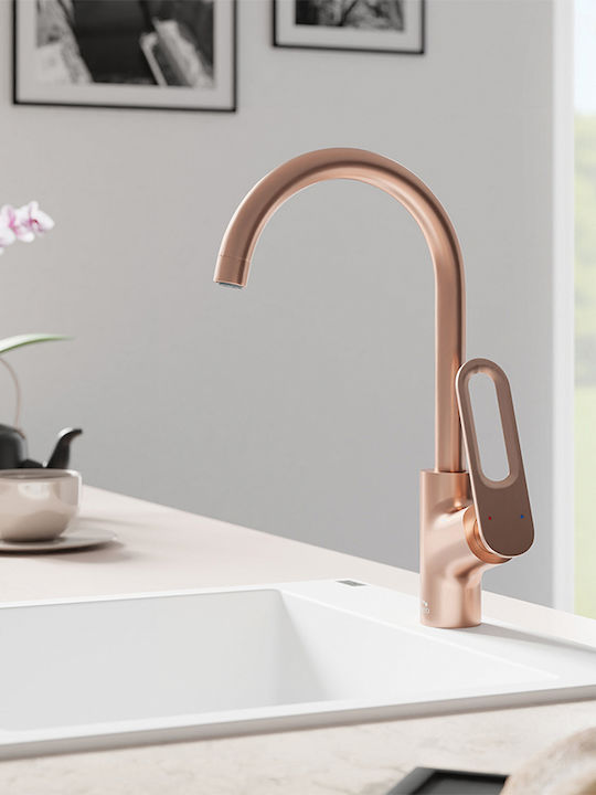 Laveo Küchenarmatur Zähler Rose Gold Laveo Küchenarmatur Zähler Rose Gold