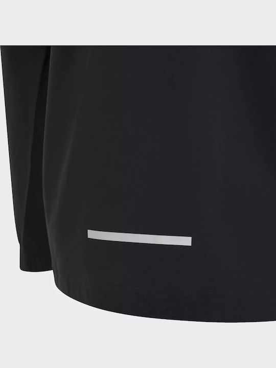 Sportlich Kinderstrickjacke mit Kapuze Schwarz