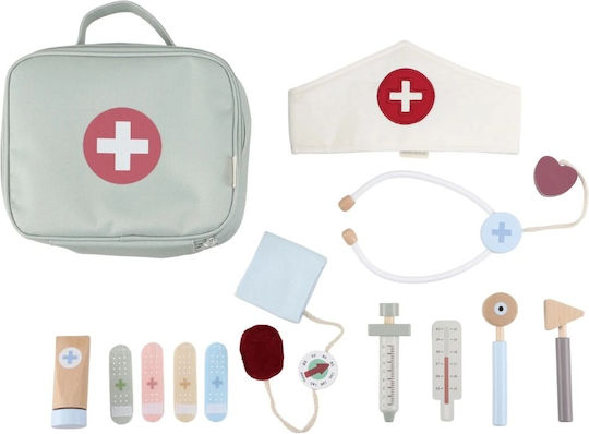 Little Dutch Kids Wooden Medical Set for 3+ Years