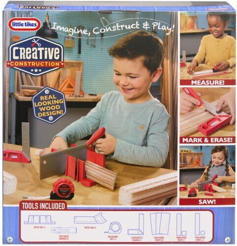 Little Tikes Creative Construction - Measure & Cut Set για 3+ Ετών