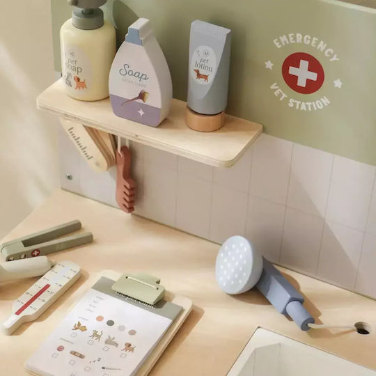 Little Dutch Wooden Veterinary Clinic for Ages 3+ 83.5 cm