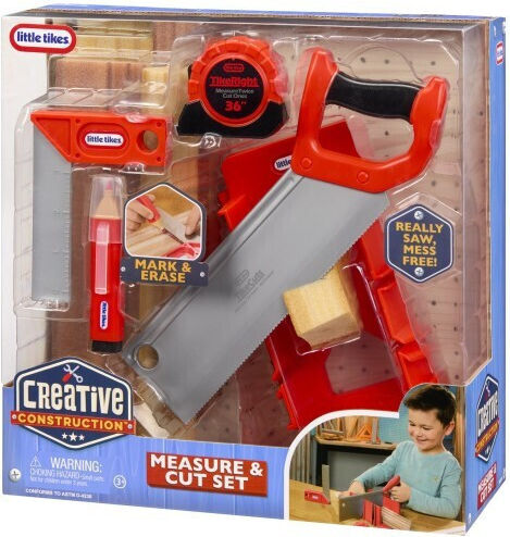 Little Tikes Creative Construction - Measure & Cut Set για 3+ Ετών