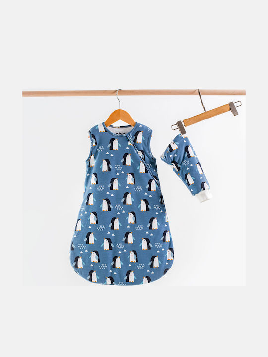 abo Χειμερινός Υπνόσακος Bag Me 2.5 tog Penguins με Αποσπώμενα Μανίκια