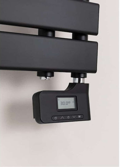 Create Șină electrică pentru prosoape 400W 90.5x50cm Negru