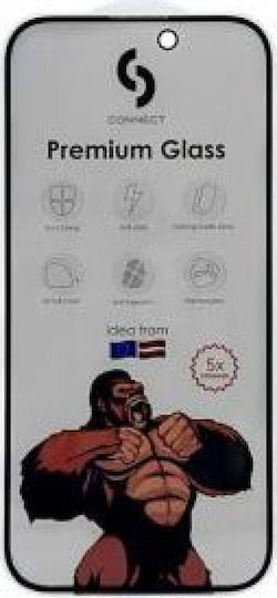Connect Me 3D Privacy Tempered Glass Black (Galaxy S24 FE)