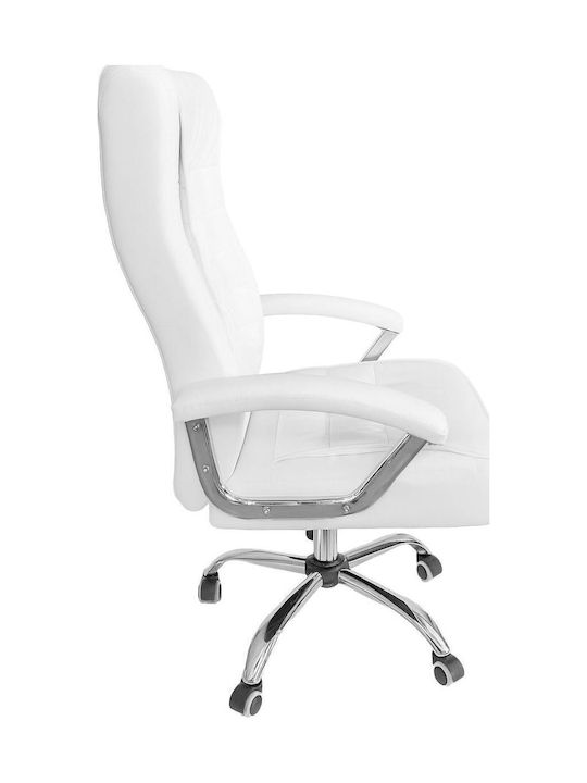 Polihome Viridian Executive Office Chair with White Arms