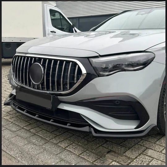 Mask Mercedes-Benz E-Class W214 2024+ GT AMG Panamericana Look Black Chrome 1 Piece Mercedes Benz Carner