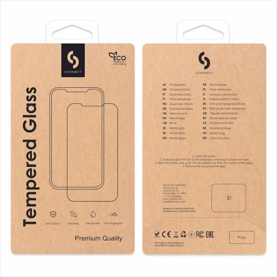 Connect Me 2.5D Tempered Glass Μαύρο (Xiaomi 15 Ultra)