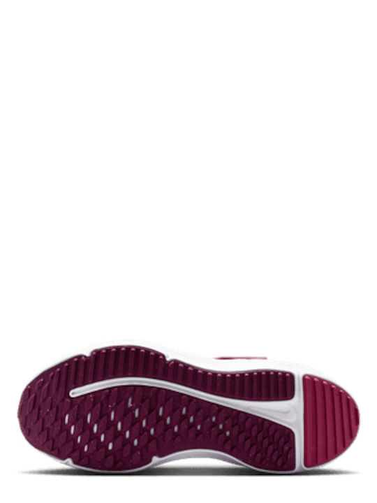 Cosmic Runner Kids Sports Shoes Running with Hoop & Loop Closure Burgundy