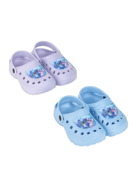 Disney Stitch Kinder Strandschuhe Anatomic Schuhboot Flieder