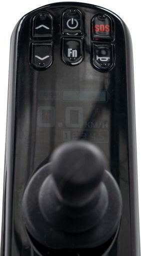 Mobiak Turbotech Ηλεκτροκίνητο Αναπηρικό Αμαξίδιο 12" Πτυσσόμενο 0805722 Γκρι