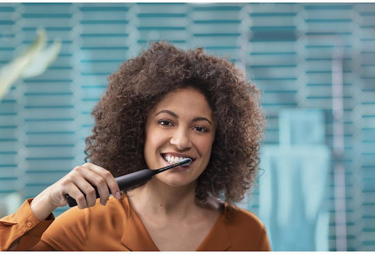 Philips Sonicare DiamondClean 9000 Electric Toothbrush with Pressure Sensor and Travel Case Black