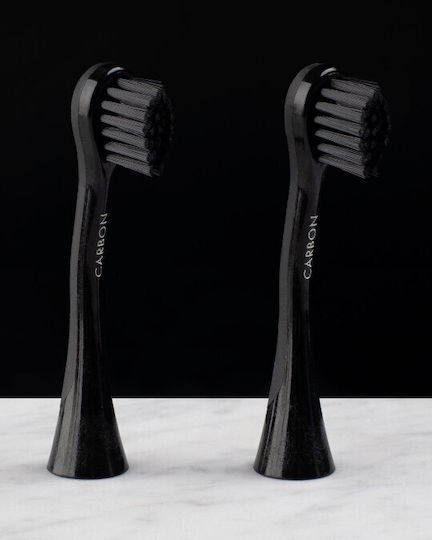 Curaprox Hydrosonic Black is White Periuță de dinți electrică cu Husă de Călătorie Neagră