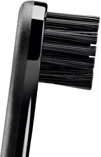 Curaprox Hydrosonic Black is White Periuță de dinți electrică cu Husă de Călătorie Neagră