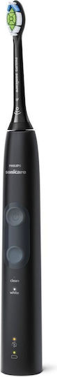 Philips Sonicare ProtectiveClean 4500 Електрическа Четка за Зъби с Таймер и Калъф за Пътуване Черен