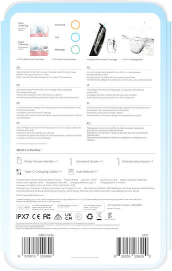 OClean Irigator bucal Alb