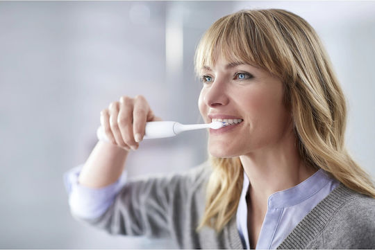 Philips Sonicare Protective Clean 4300 Електрическа Четка за Зъби с Таймер и Калъф за Пътуване Бял