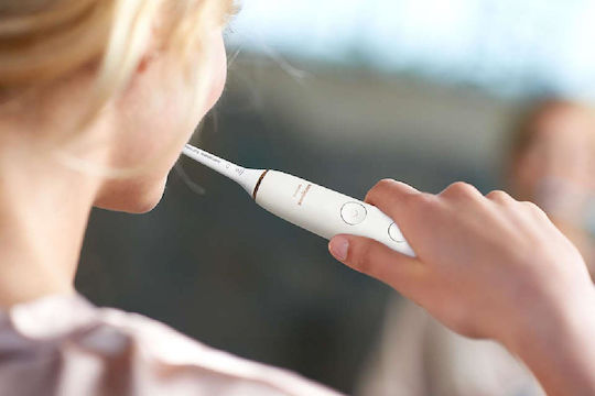 Philips Sonicare DiamondClean 9000 Electric Toothbrush with Timer, Pressure Sensor, and Travel Case Rose Gold
