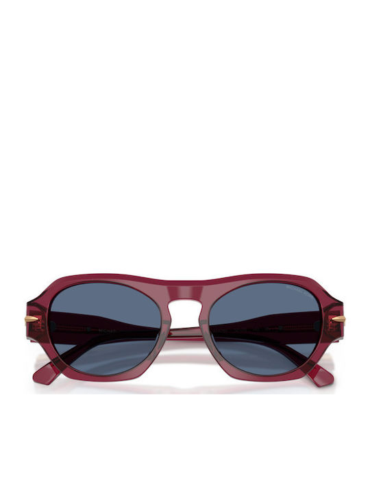 Michael Kors Toronto Unisex Sunglasses with Red Plastic Frame and