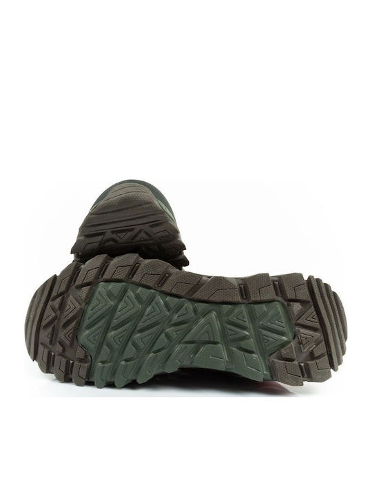Kids Hiking Shoes Waterproof Green