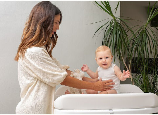 Interbaby Baby Bath And Changing Table Baby Estrellas White