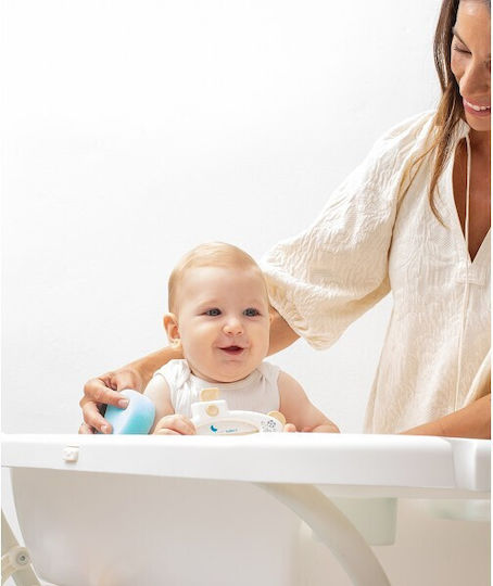 Interbaby Baby Bath And Changing Table Baby Estrellas White