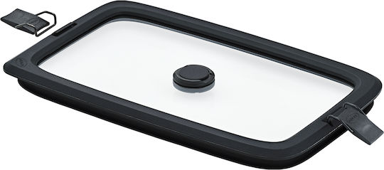 Glass Vacuum Lid Flexx2go Container Rösle 0.6 Liters Transparent