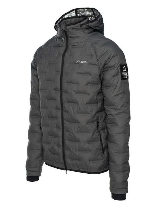 Primaloft Jacket Puffer Windproof Gray