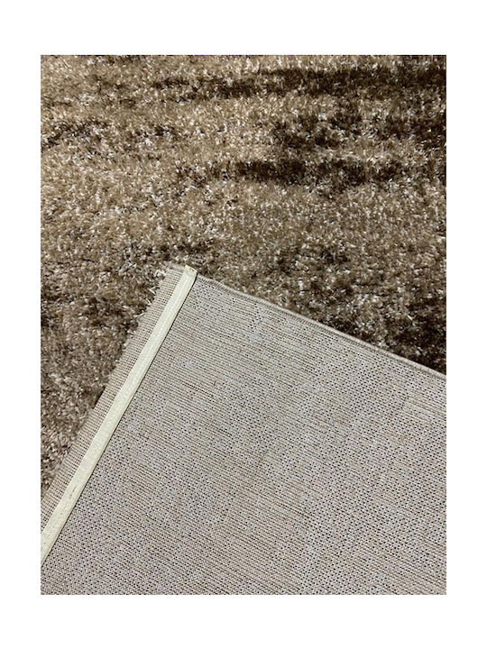 824 Χαλί Ορθογώνιο Shaggy Camel Brown 240x300cm