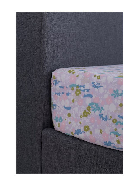 Naf Naf Summit Σετ Σεντόνια Μονά 170x260εκ. Lilac (3τμχ)