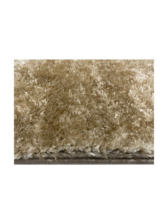 583 Χαλί Ορθογώνιο Shaggy Camel 133x170cm